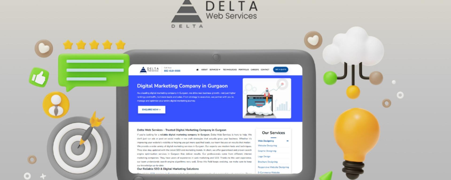 deltawebservices banner image
